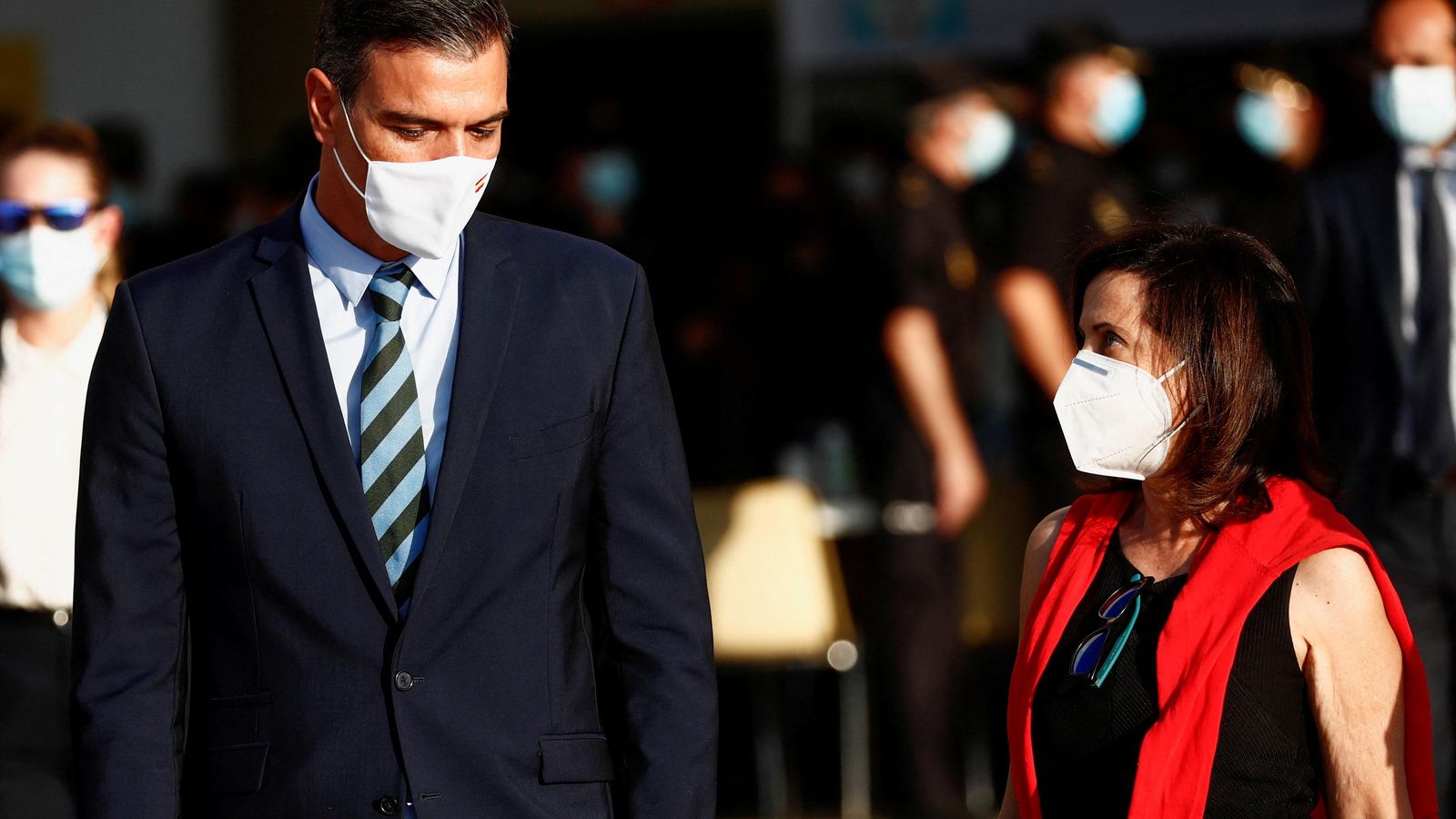 Pedro Sánchez i Margarita Robles en una imatge d'arxiu