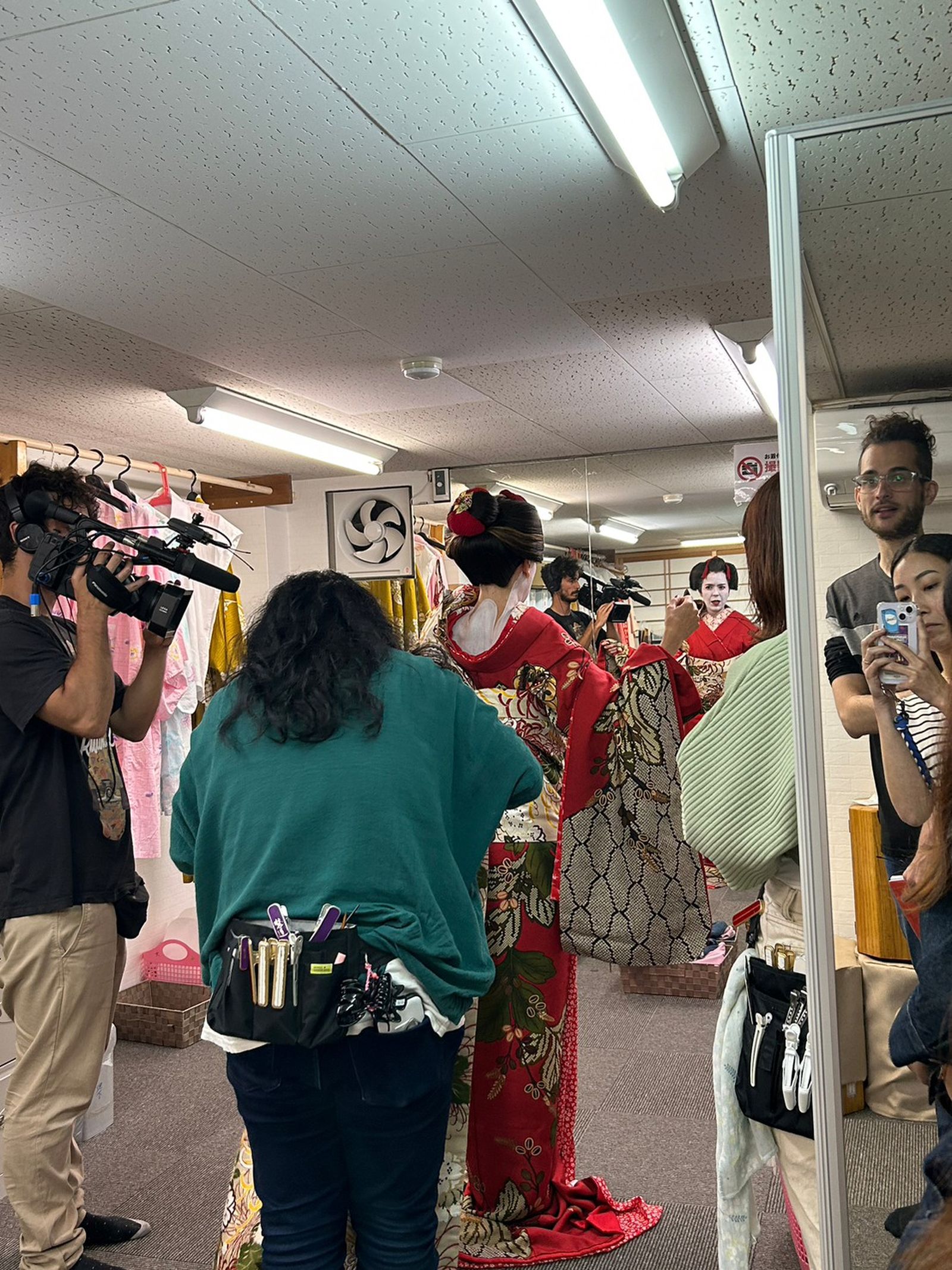 Cristina es vestirà de maiko i, per a recordar aquesta meravellosa experiència, es farà una sessió de fotos