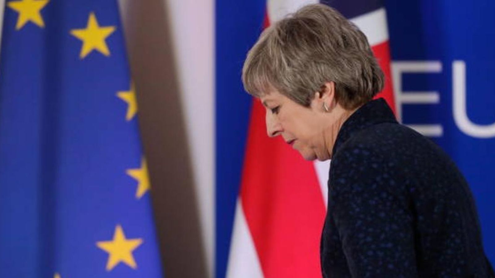 La primera ministra britànica, Theresa May, en una imatge d'arxiu