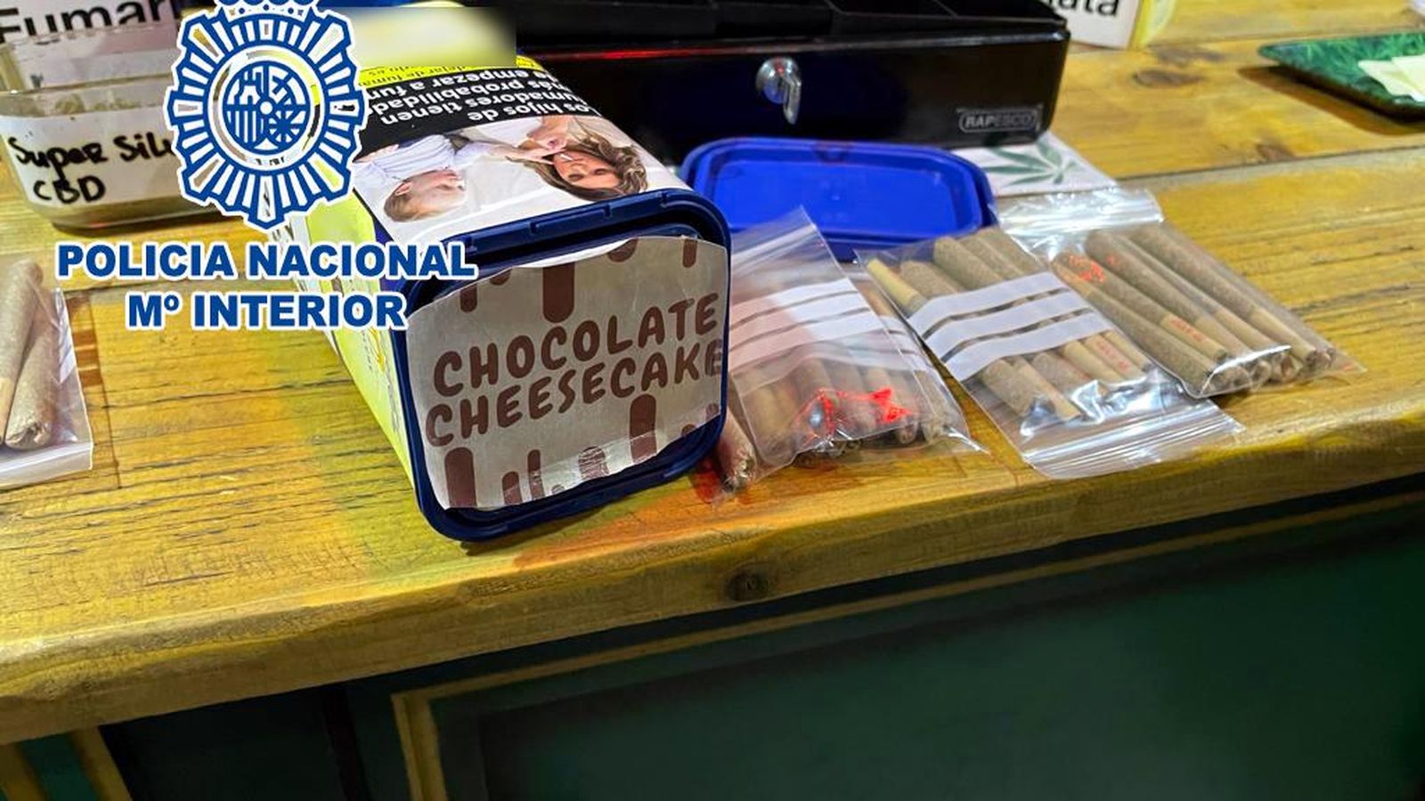 Part dels aliments adulterats amb drogues que ha incautat la Policia Nacional a Dénia