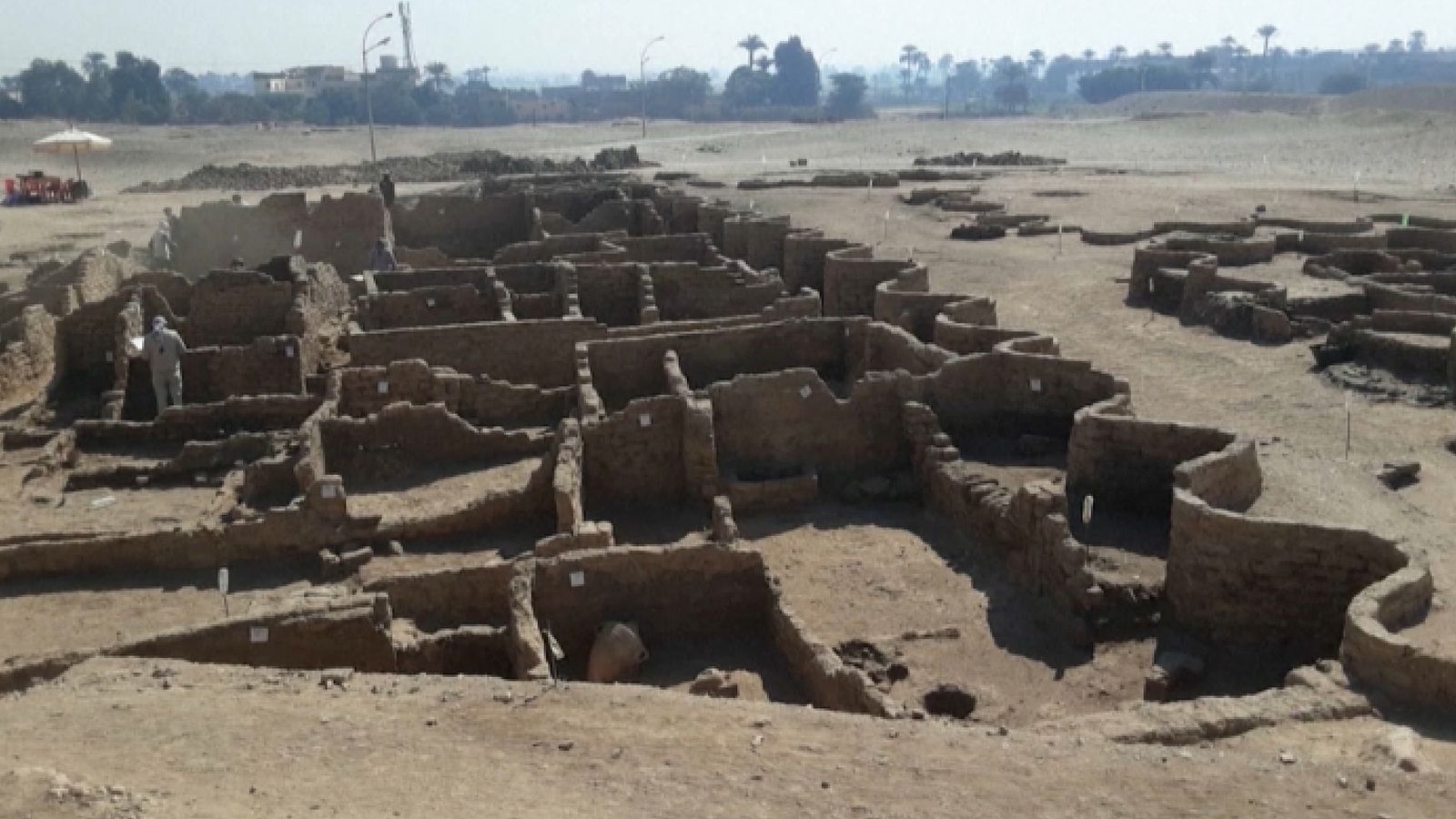 Troben una antiga ciutat egípcia a l'actual Luxor