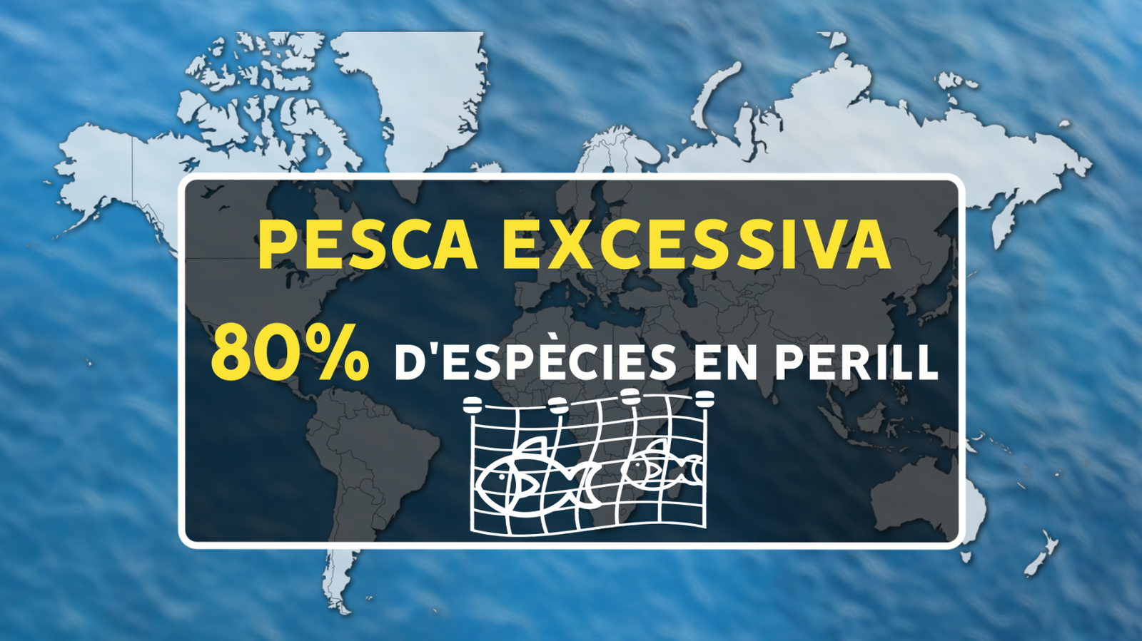 El 80% de les espècies marines que menja l’espècie humana estan en perill