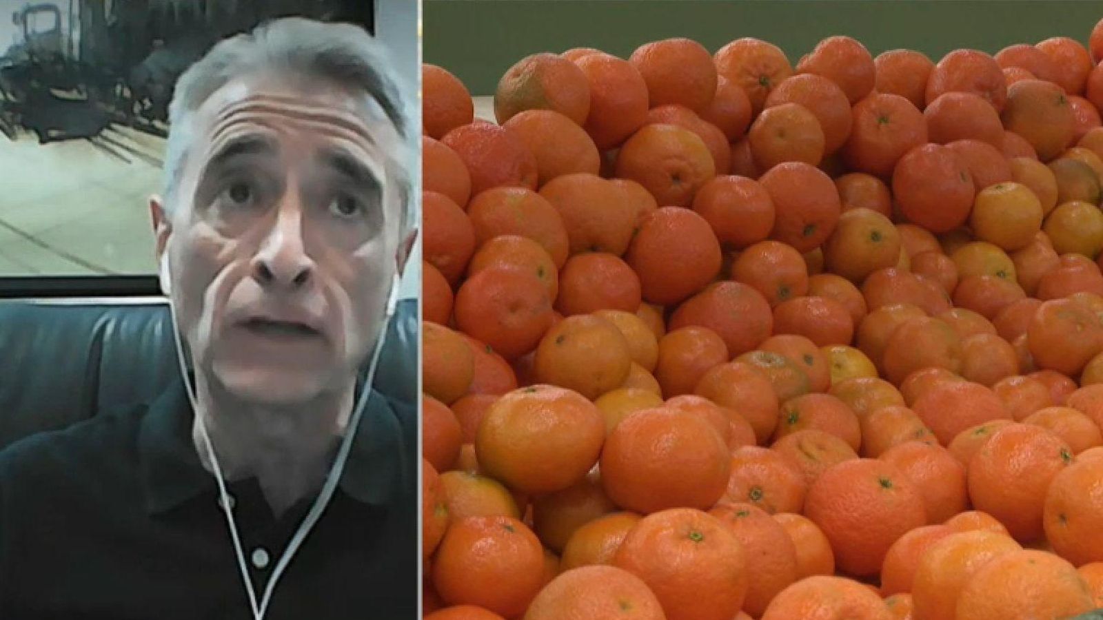 Captura de la intervenció del director d'AVA-ASAJA a 'Les notícies del matí'