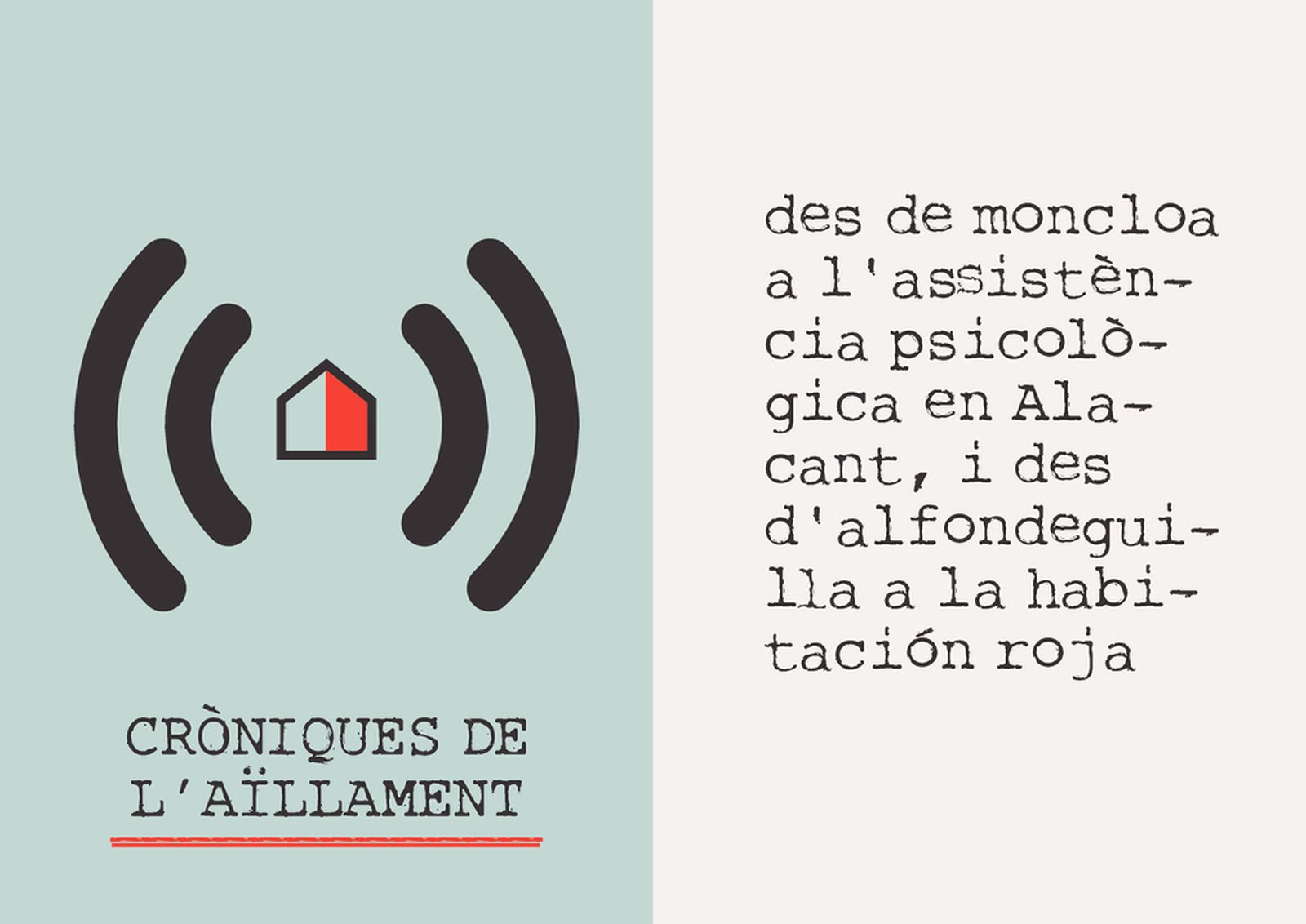 28.03.2020 | Des de La Moncloa a l'assistència psicològica a Alacant, i des d'Alfondeguilla a La Habitación Roja