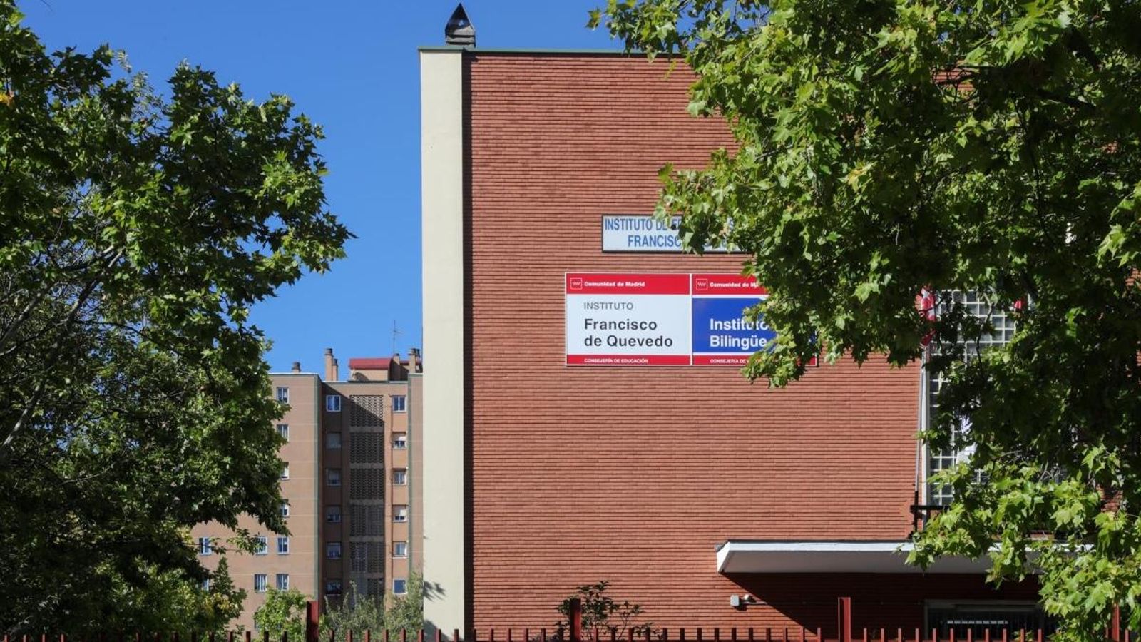 Institut on va tindre lloc l'agressió Institut on va tindre lloc l'agressió
