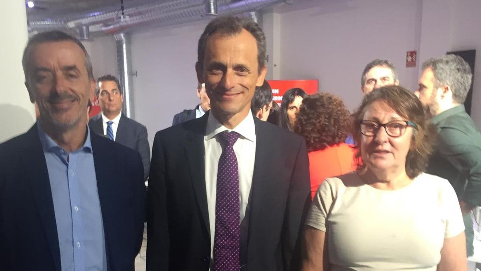 Antonio Castro, Pedro Duque i Isabel de la Cruz