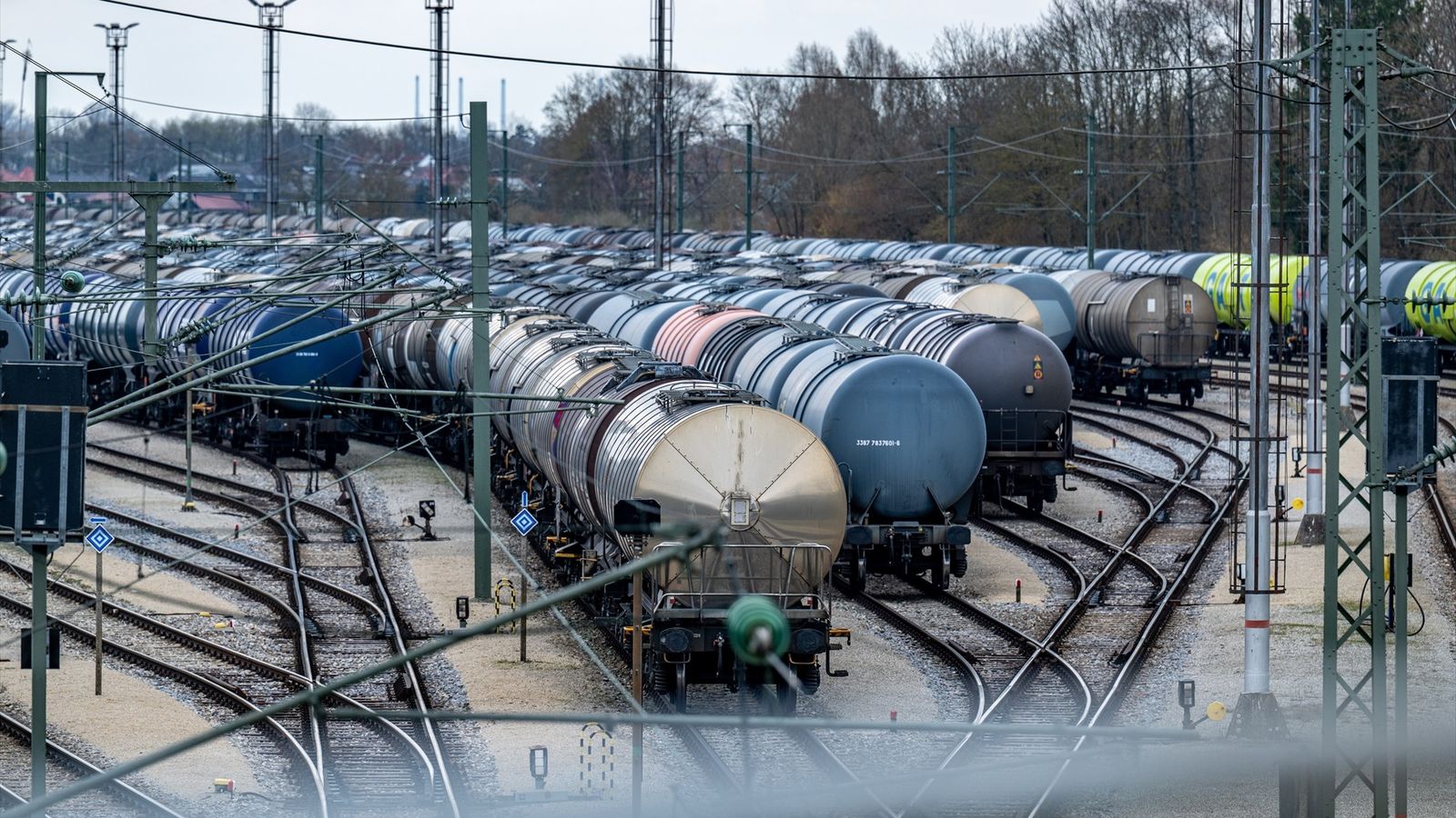 Planta de processament de petroli a Alemanya (arxiu)