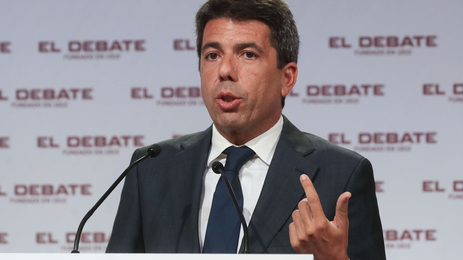 Carlos Mazón intervé en el fòrum de conversa de El Debate a Madrid