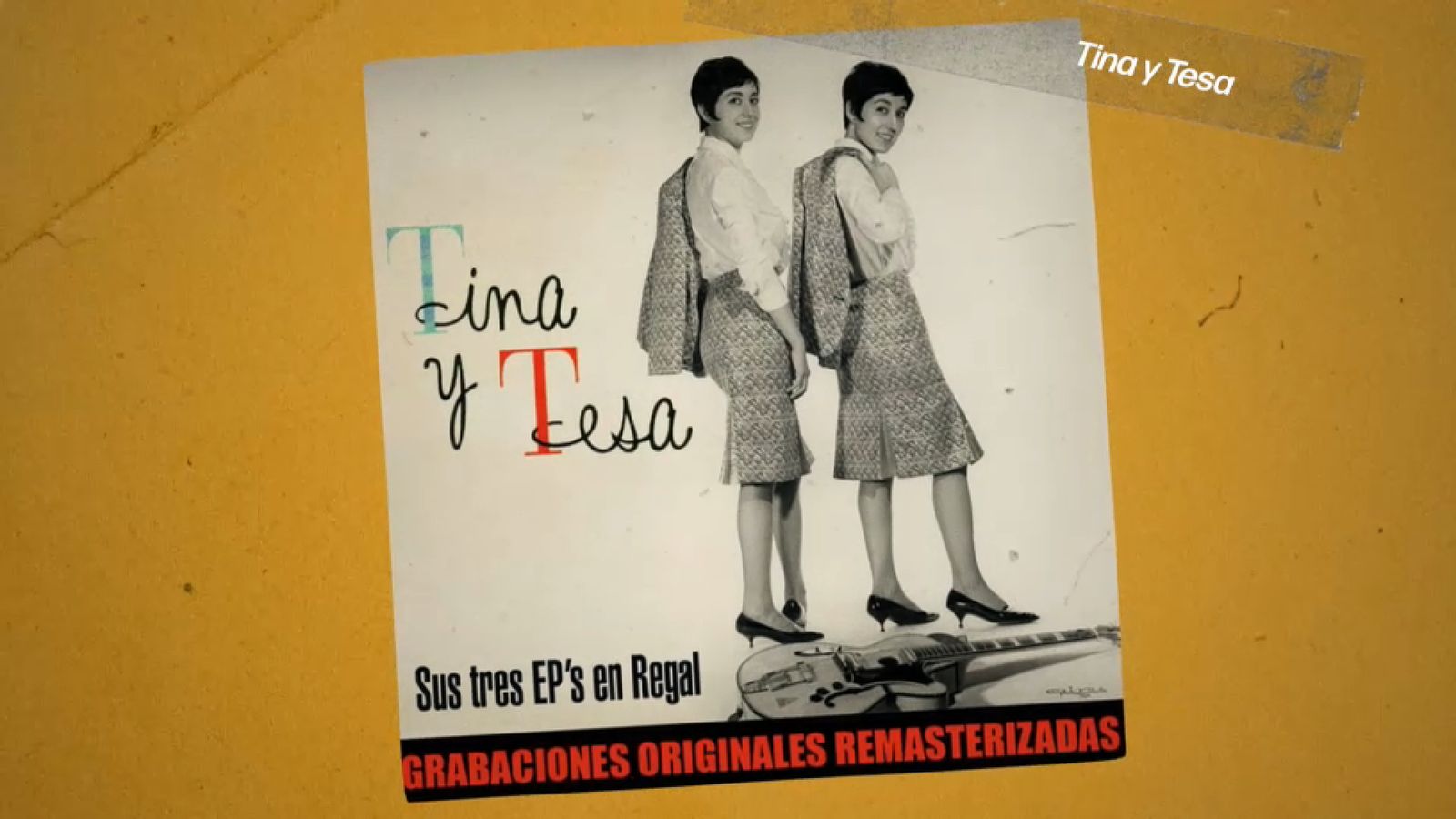 Porta d'un dels discs de Tina i Tesa