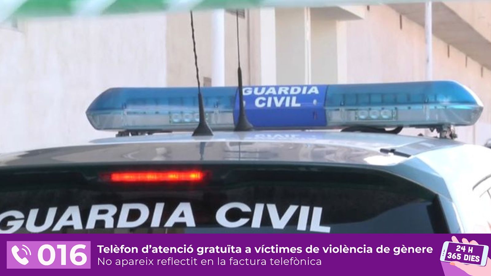 Imatge d'arxiu d'un cotxe de la Guàrdia Civil