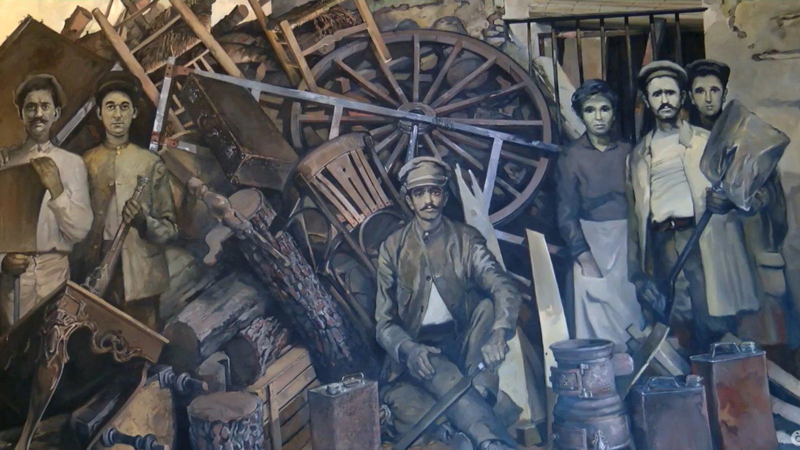 Imatge del documental 'Alcoi: El somni modernista' sobre la història d'una societat industrial única a Europa