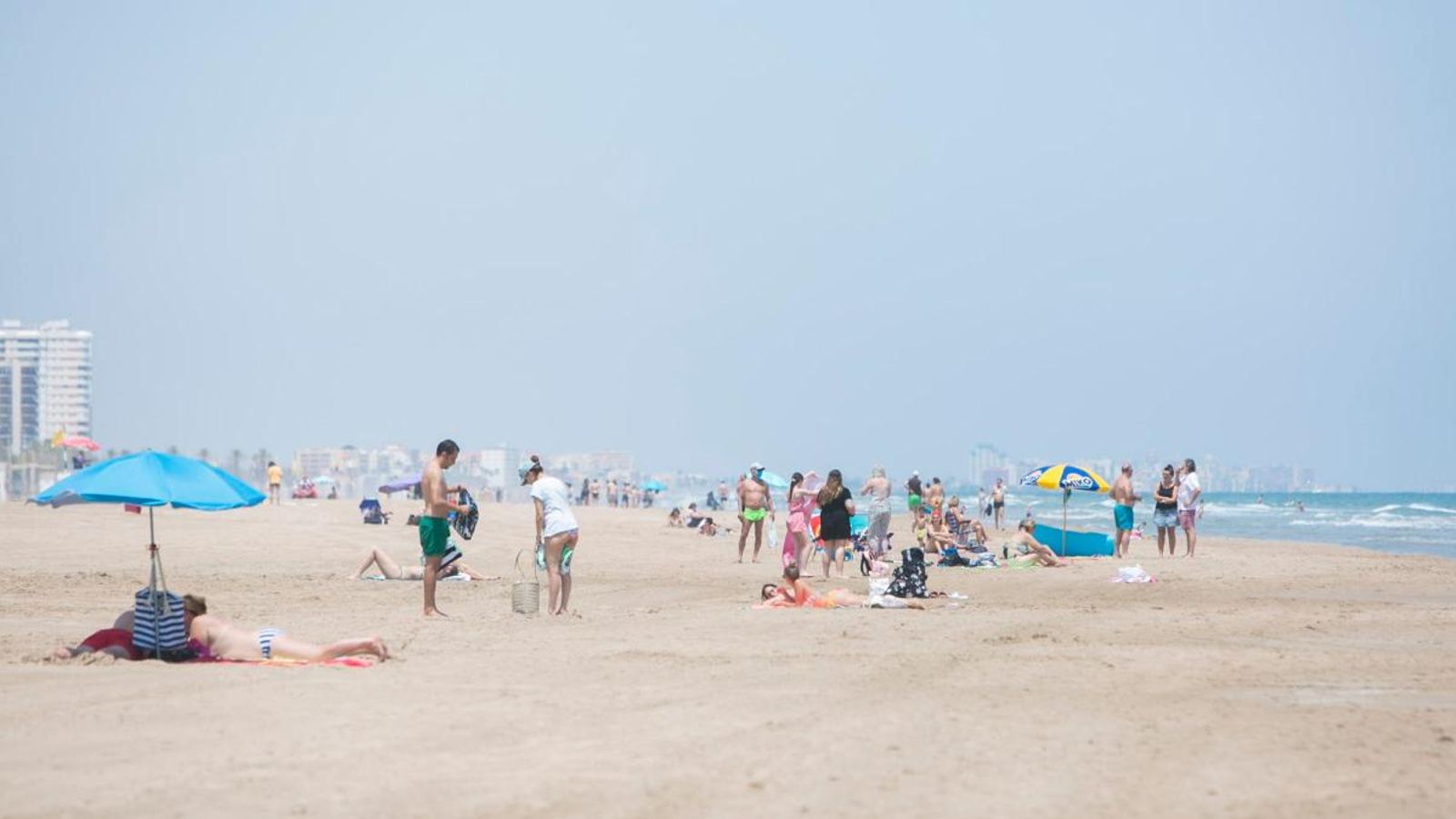 Imatge d'arxiu de la platja de Gandia