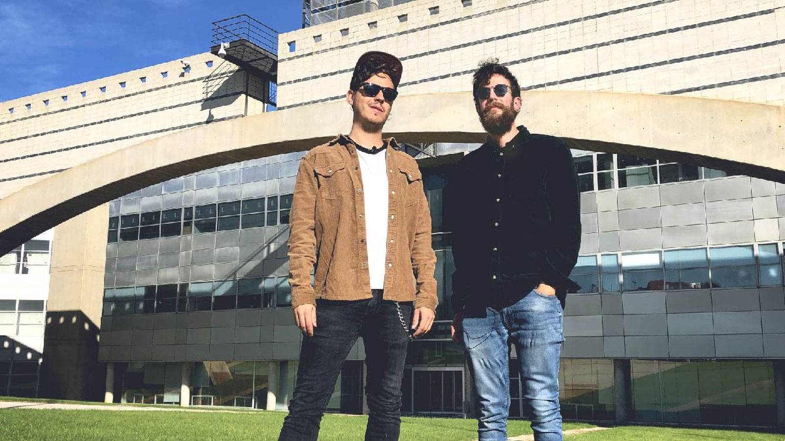 Imatge d'arxiu del grup Smoking Souls als estudis d'À Punt de Burjassot.