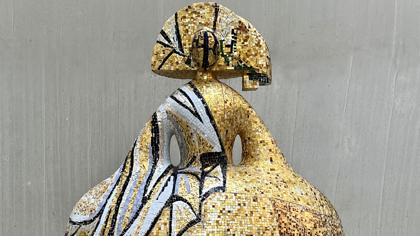 Menina de mosaic (1,8 m alt)