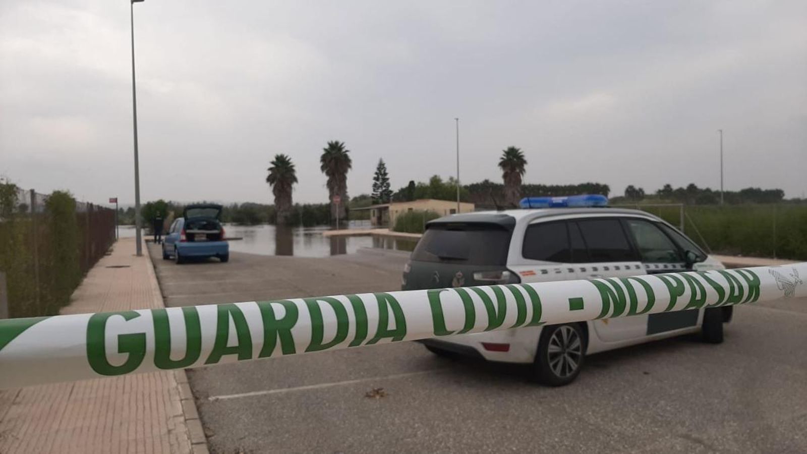 Zona on s'ha trobat el cadàver de l'home desaparegut des de diumenge