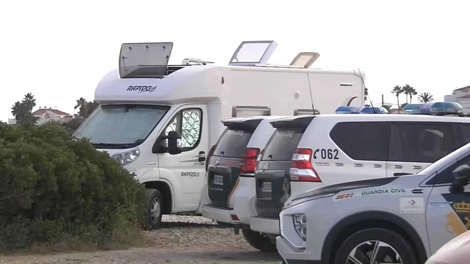 Imatge d'arxiu de la caravana on van trobar la víctima Imatge d'arxiu de la caravana on van trobar la víctima
