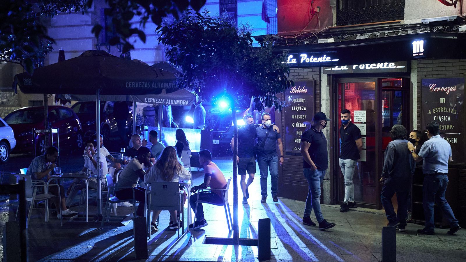 Imatge d'arxiu de l'oci nocturn a Madrid
