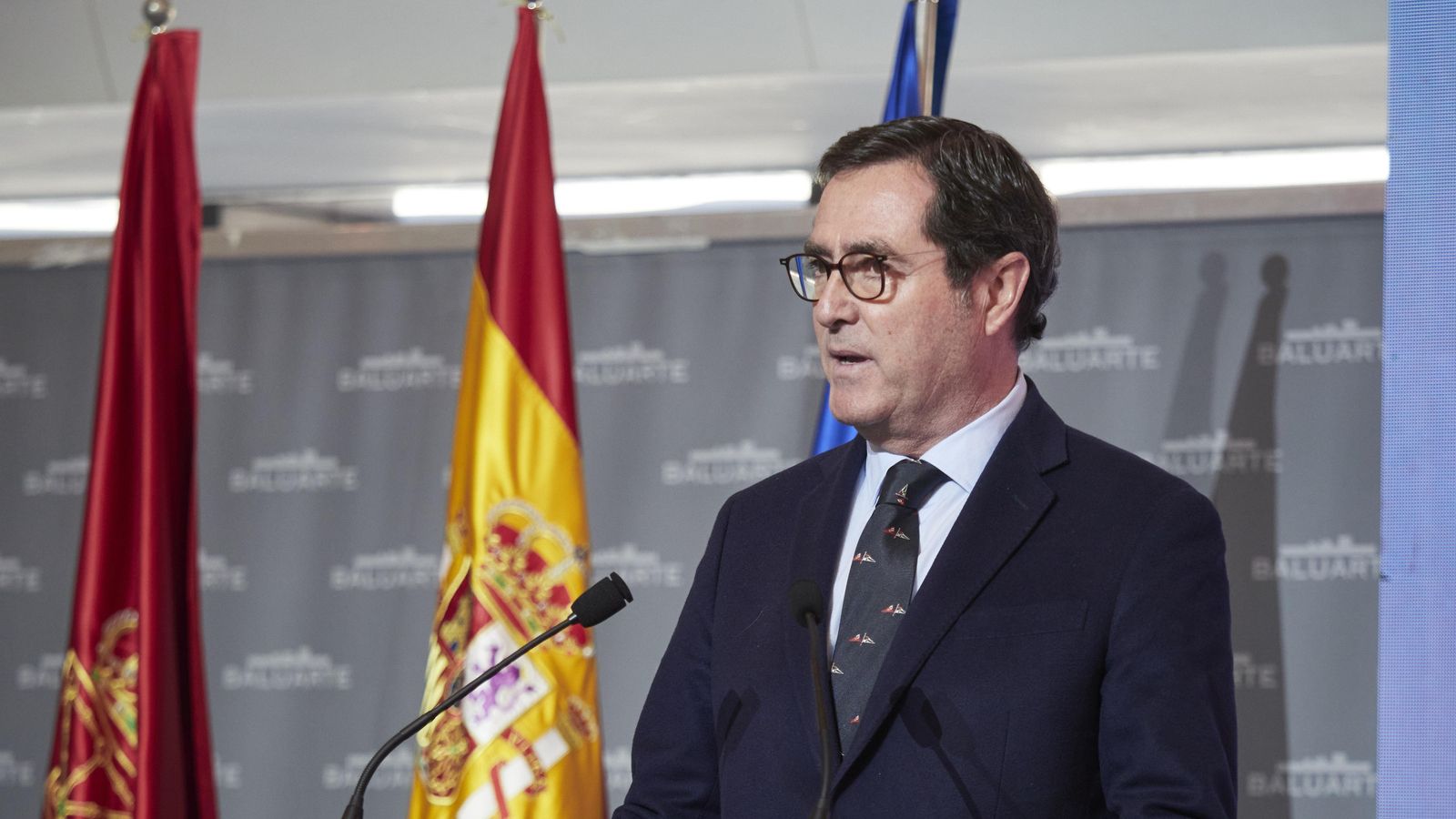 El president de la CEOE, Antonio Garamendi