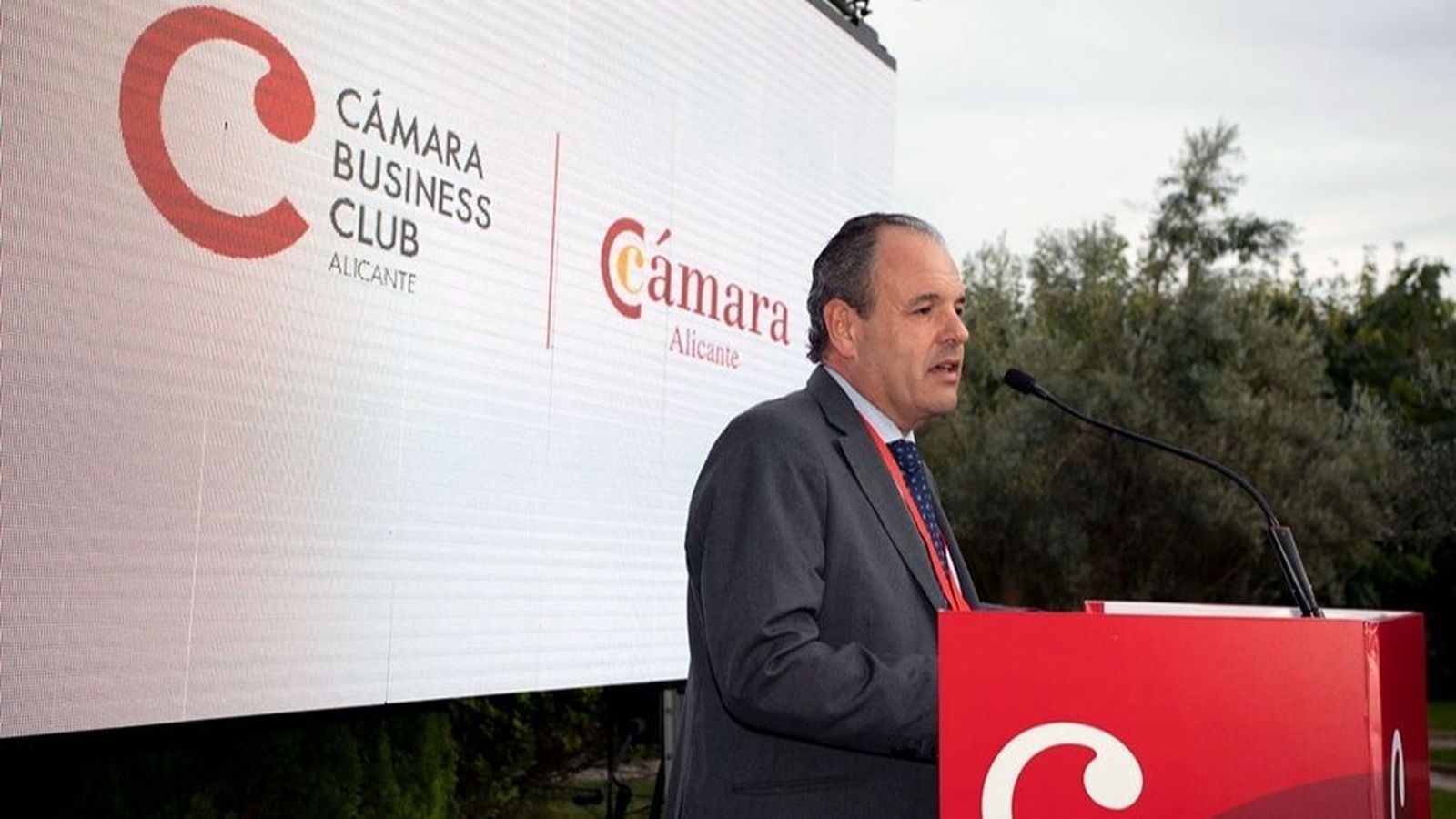 Imatge d'arxiu del president de la Cambra de Comerç d'Alacant, Carlos Baño