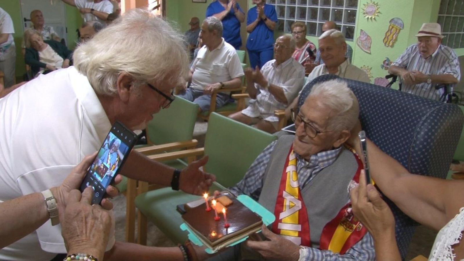 Juan José Rey compleix 103 anys