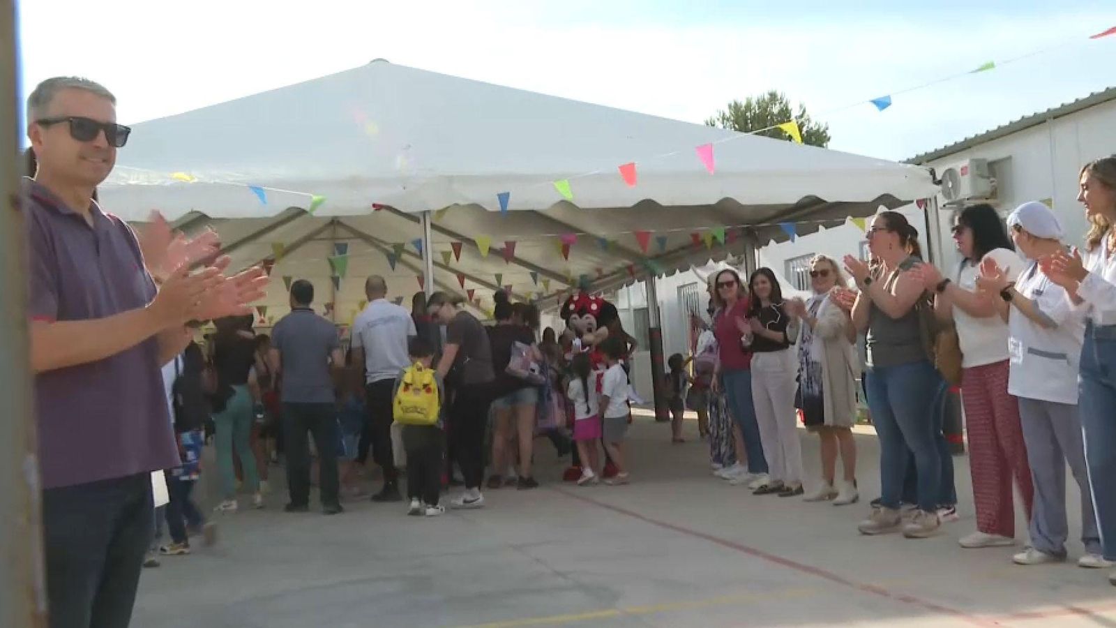 Així ha sigut la tornada de l'alumnat al CEIP L'Horta