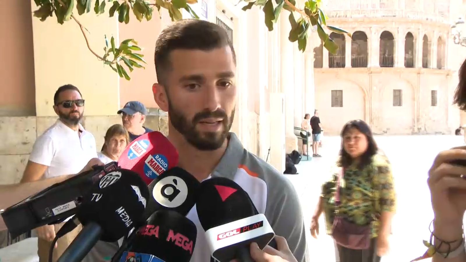 El capità del València, José Luis Gayà