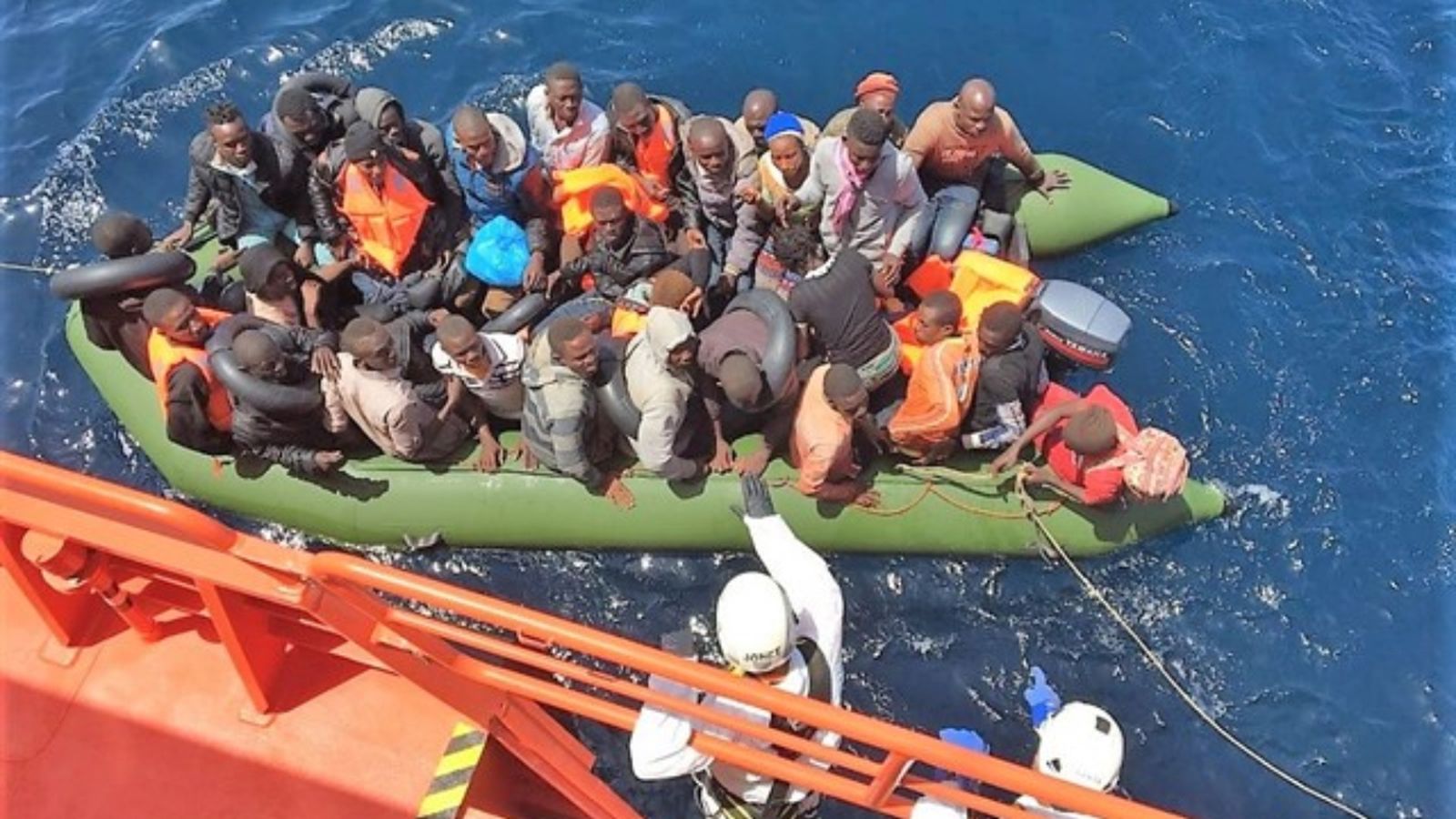 Salvament Marítim ha rescatat durant aquest dissabte 55 persones