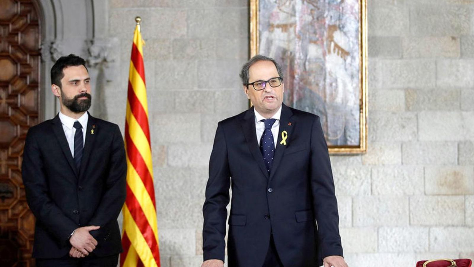 L'acte, que presidirà Torra, tindrà lloc a les 11.30 hores al Palau de la Generalitat