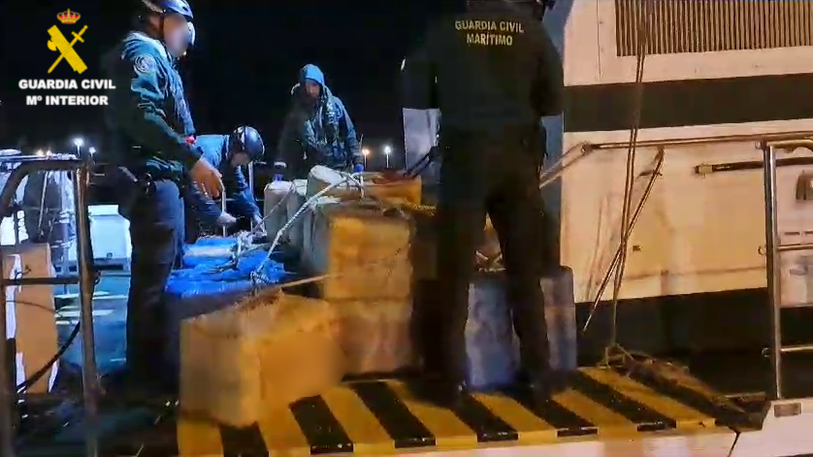 Operatiu de la Guàrdia Civil a les illes Columbretes