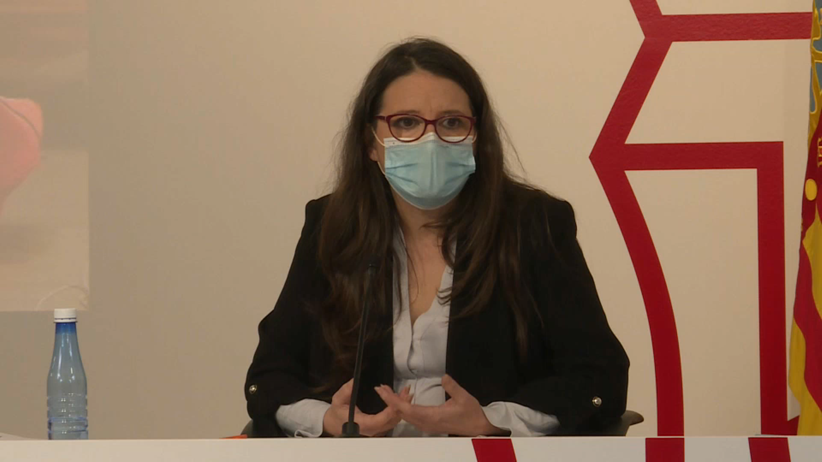 La vicepresidenta i consellera d'Igualtat, Mónica Oltra