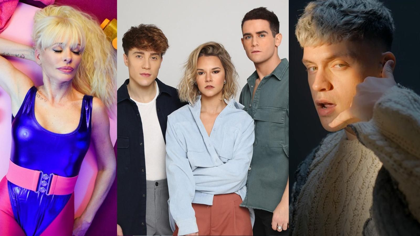 El duo Nebulossa, Carlos Marco del grup Mantra i Almácor, els artistes valencians que podrien representar Espanya a Eurovisió