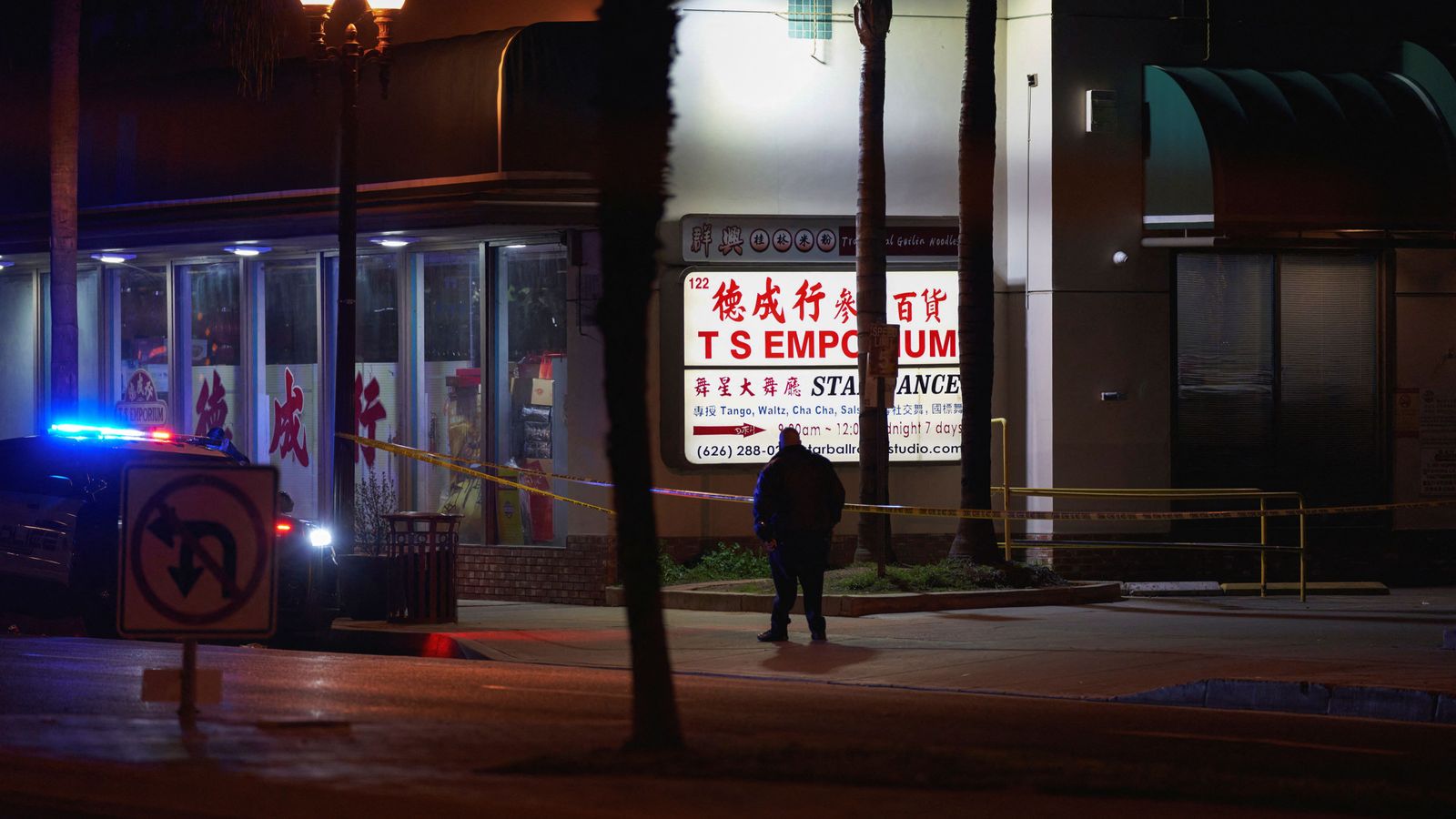 Zona de Monterey Park on s'ha produït el tiroteig