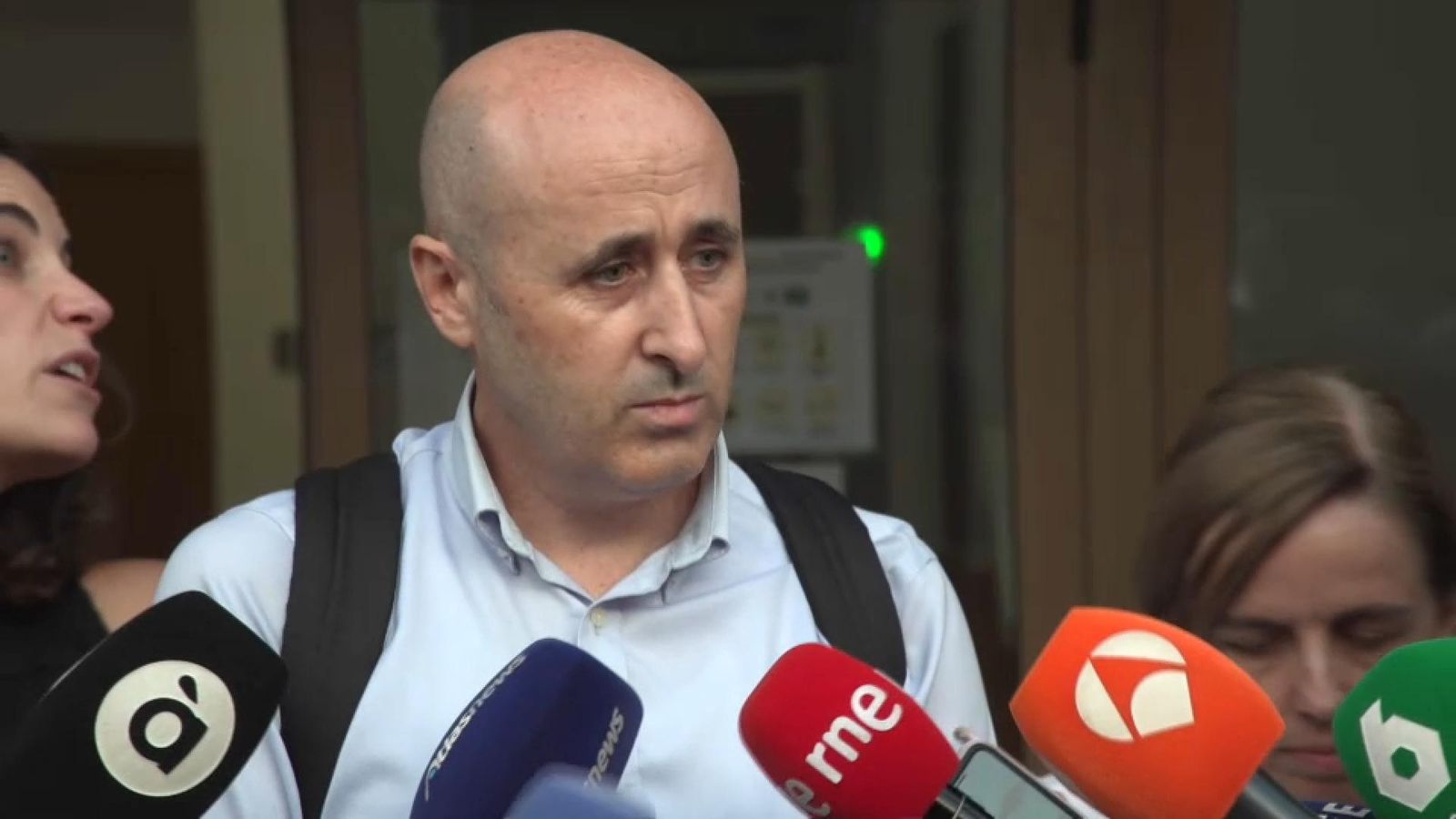 Miguel Polo, a l'eixida del jutjat