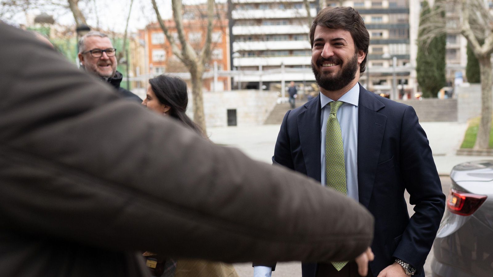 El vicepresident de la Junta de Castella i Lleó, Juan Garcia-Gallardo, en un acte aquest dilluns
