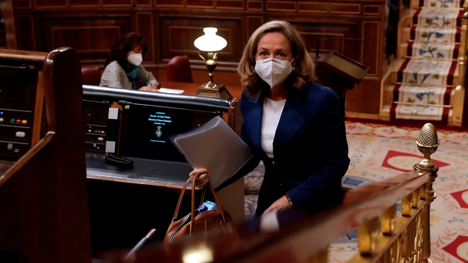 Nadia Calviño al Congrés dels Diputats