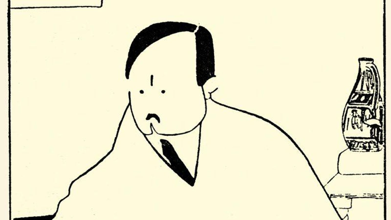 Caricatura d'Azorín