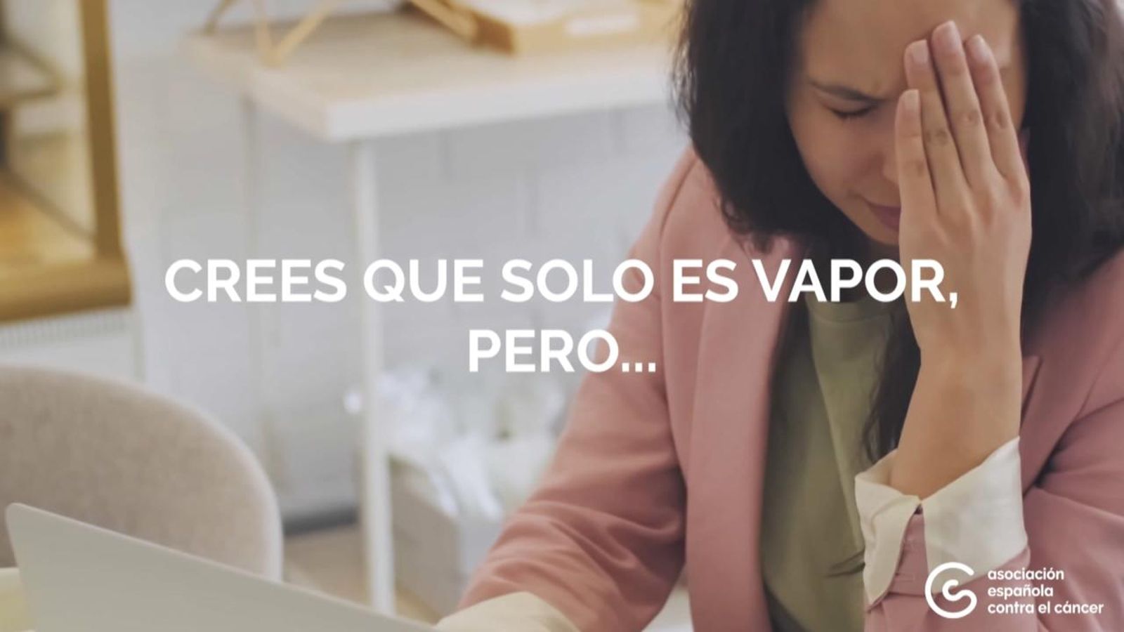Imatge d'una campanya de conscienciació sobre vapejadors