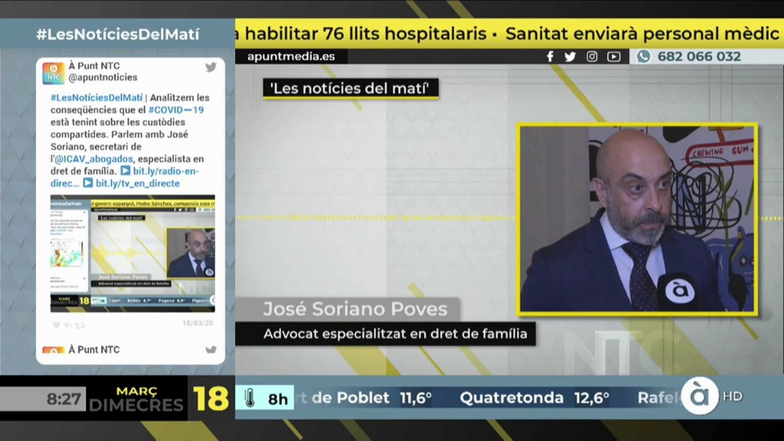 18.03.2020 | NM Entrevista a José Soriano Poves