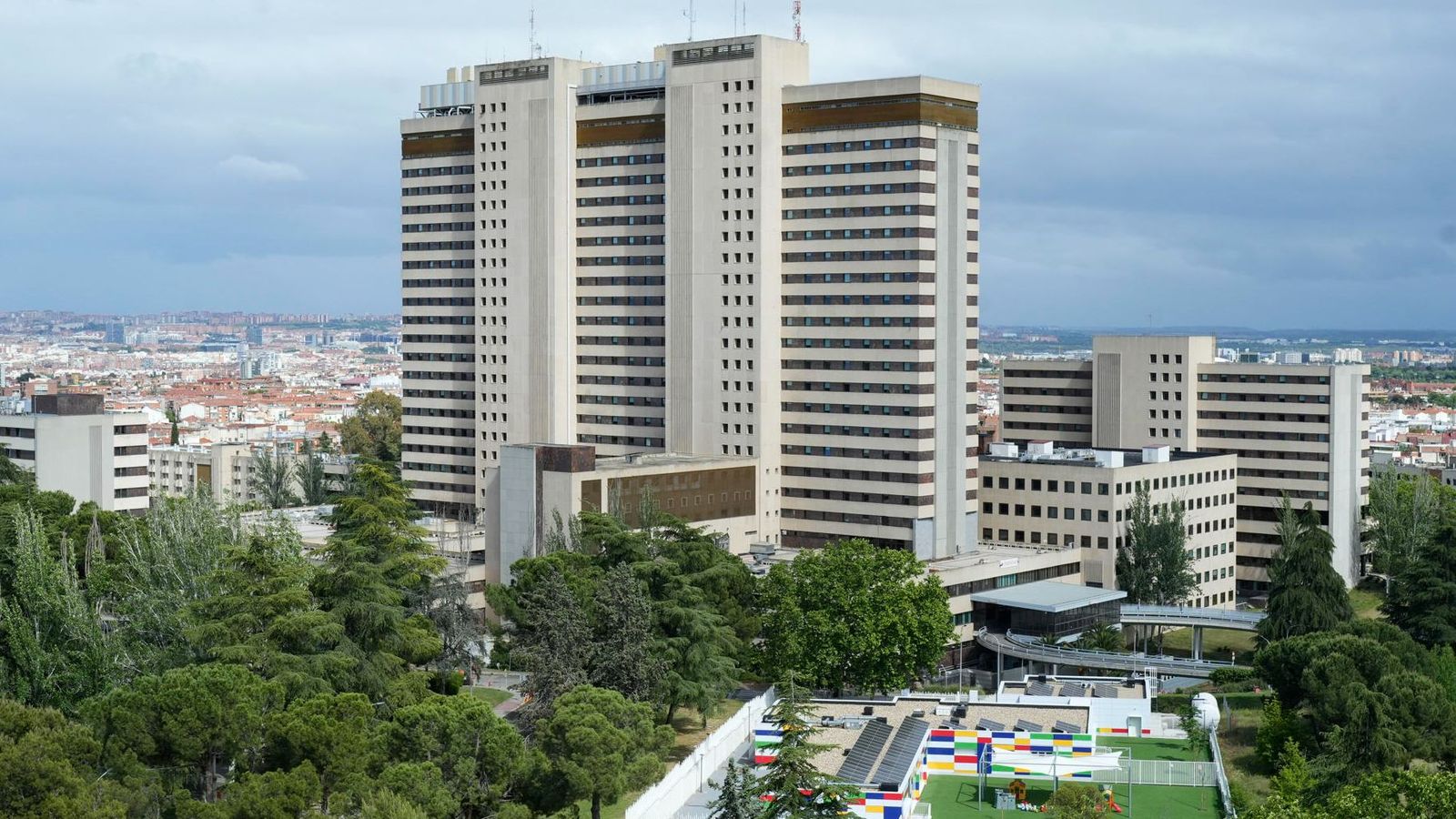 L'hospital Gómez Ulla de Madrid, on estan ingressats els passatgers espanyols que han de guardar la quarantena
