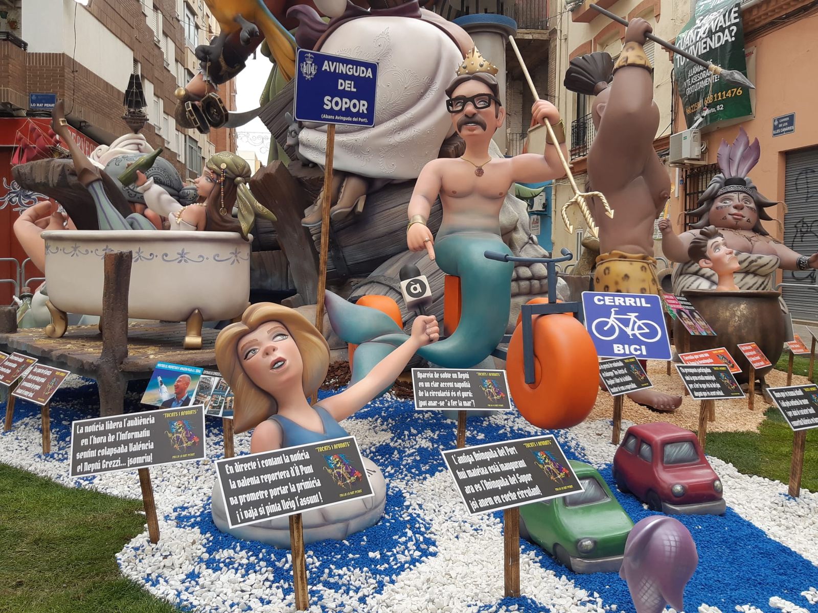 Segon Premi À Punt a les Falles 2022: Falla Lo Rat Penat