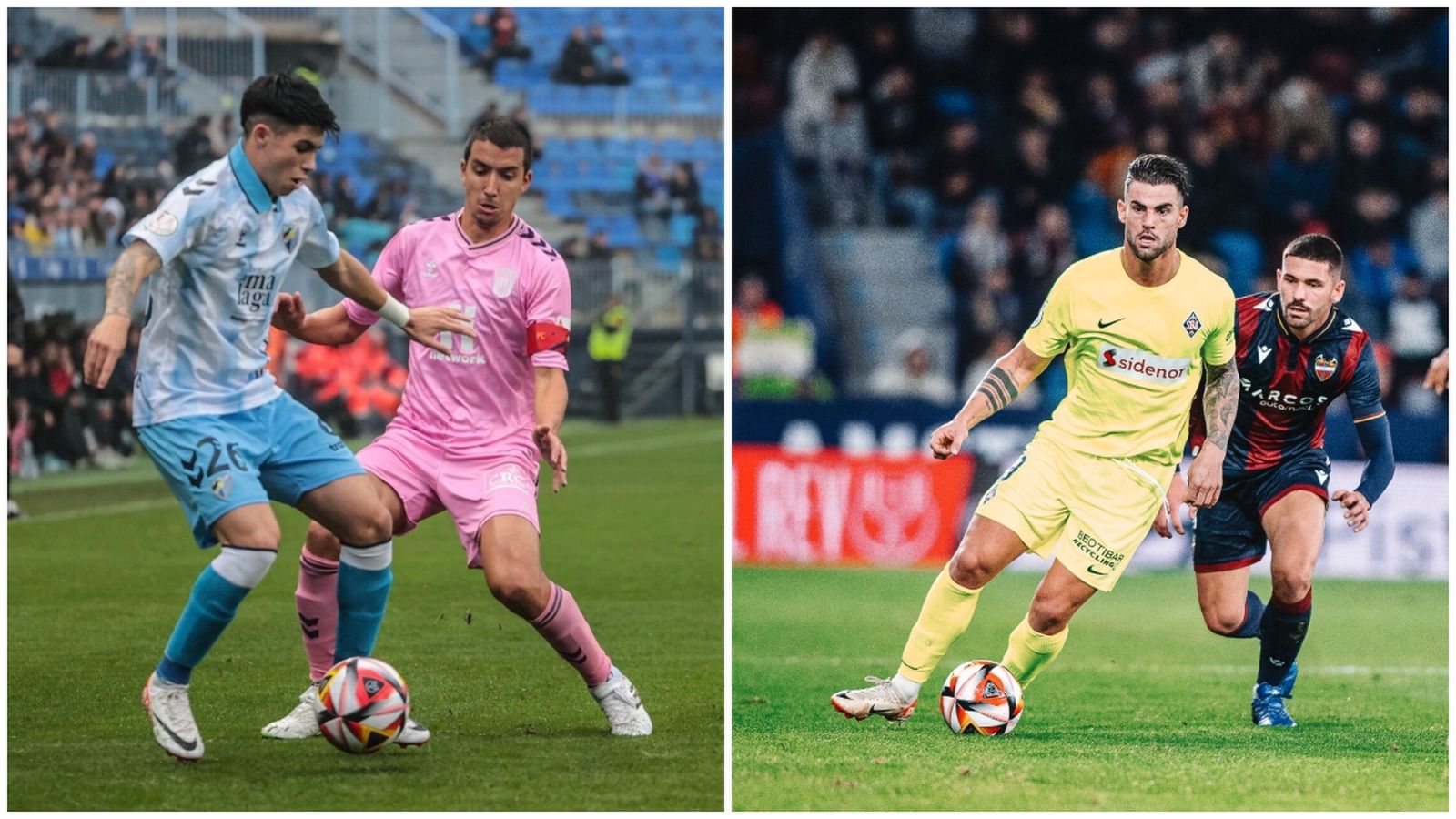 Accions del partits de Copa del CD Eldense i del Llevant