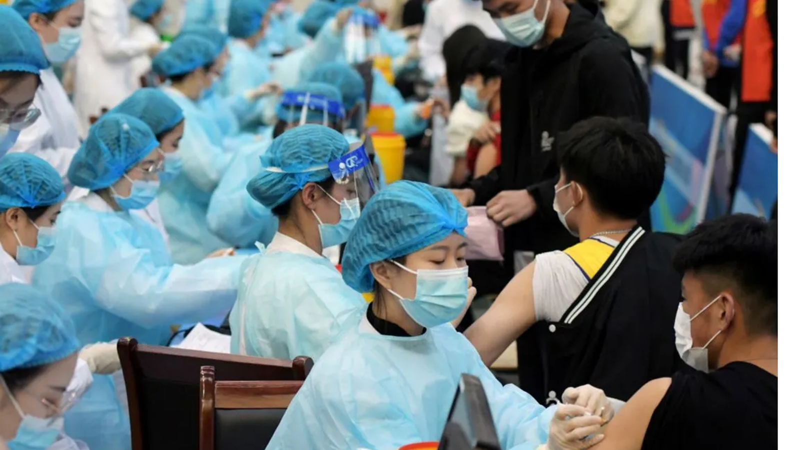 Vacunació a la Xina