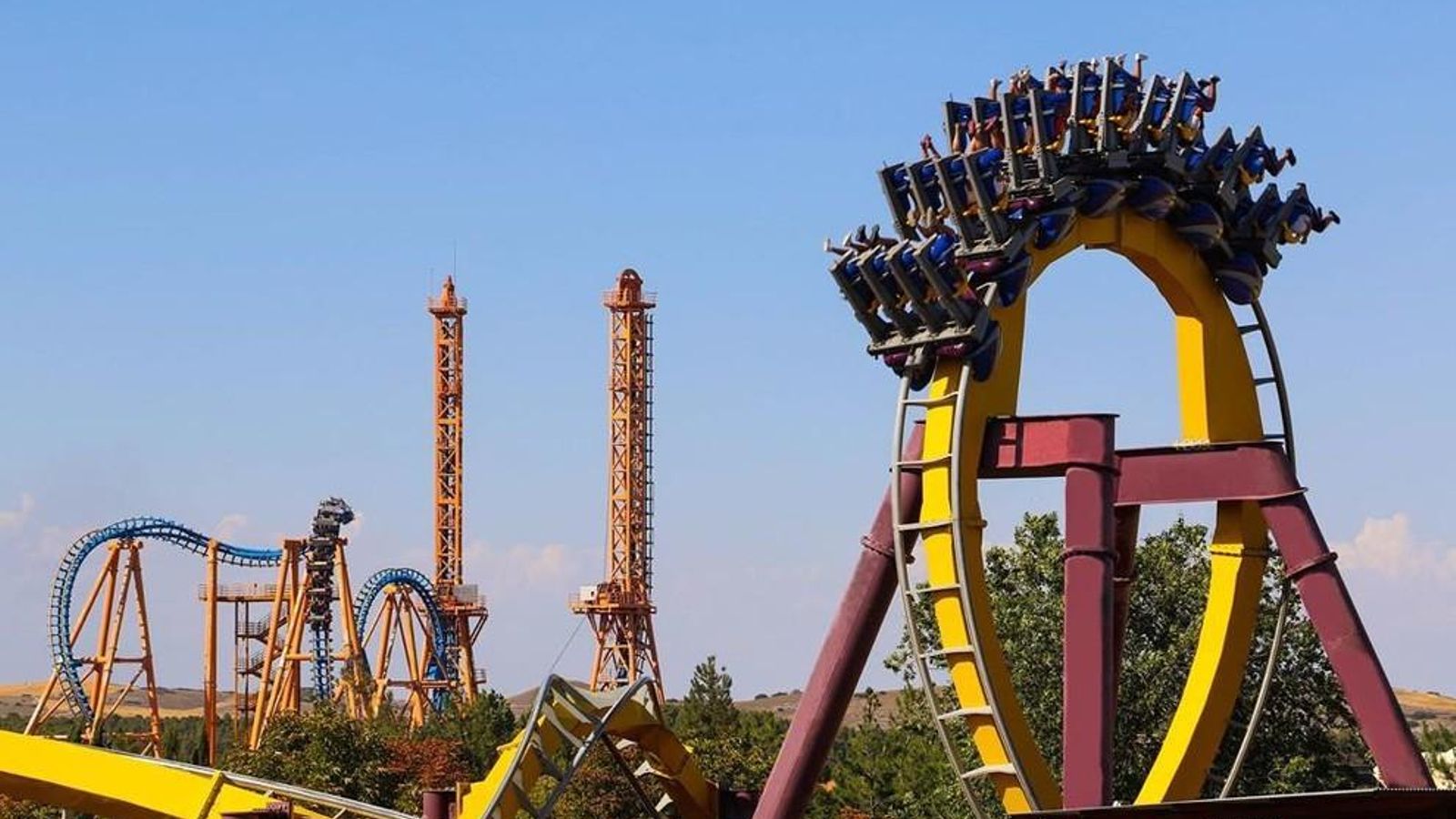 Atraccions del Parc Warner de Madrid