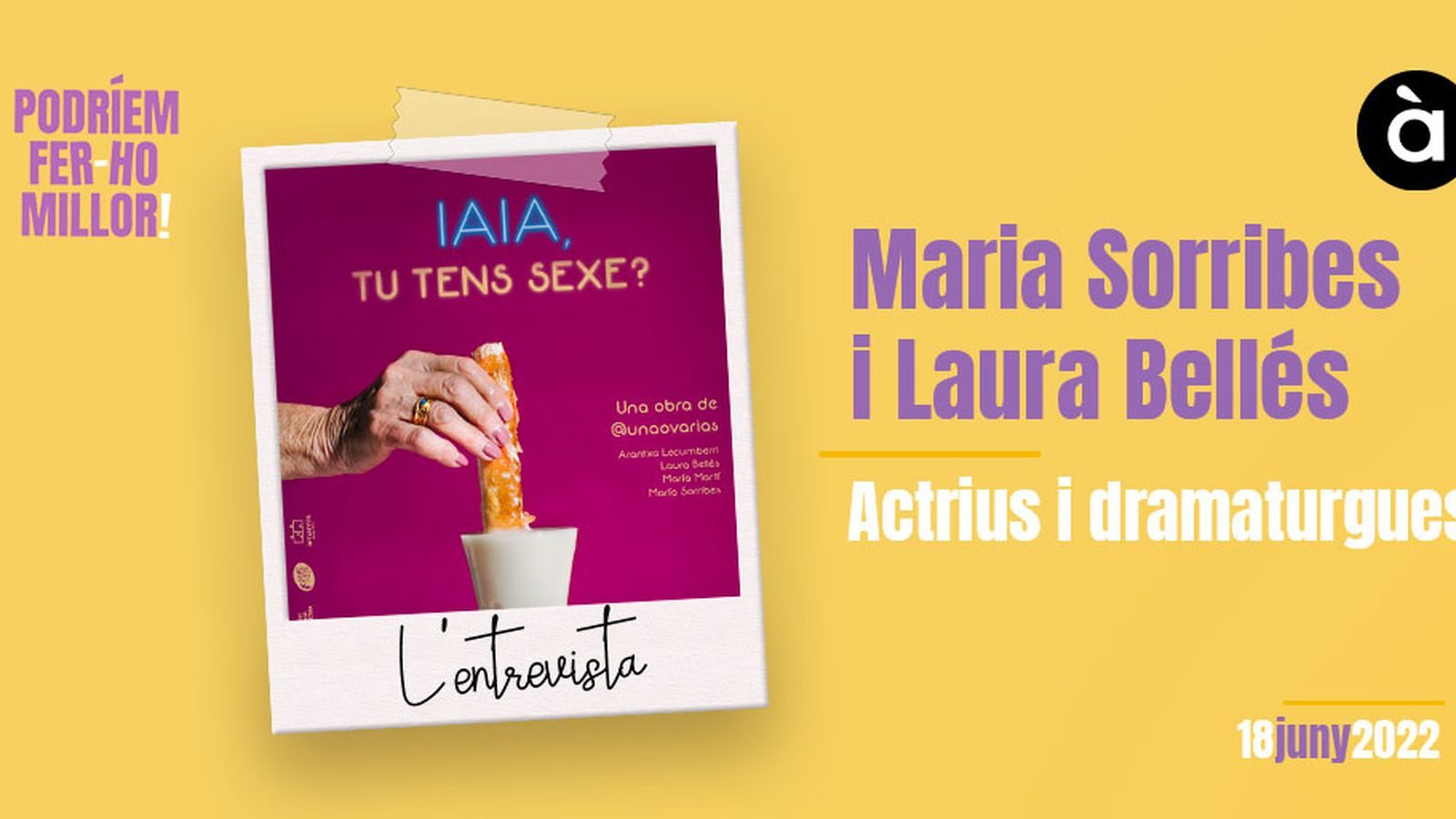 Maria Sorribes i Laura Bellés en PFHM
