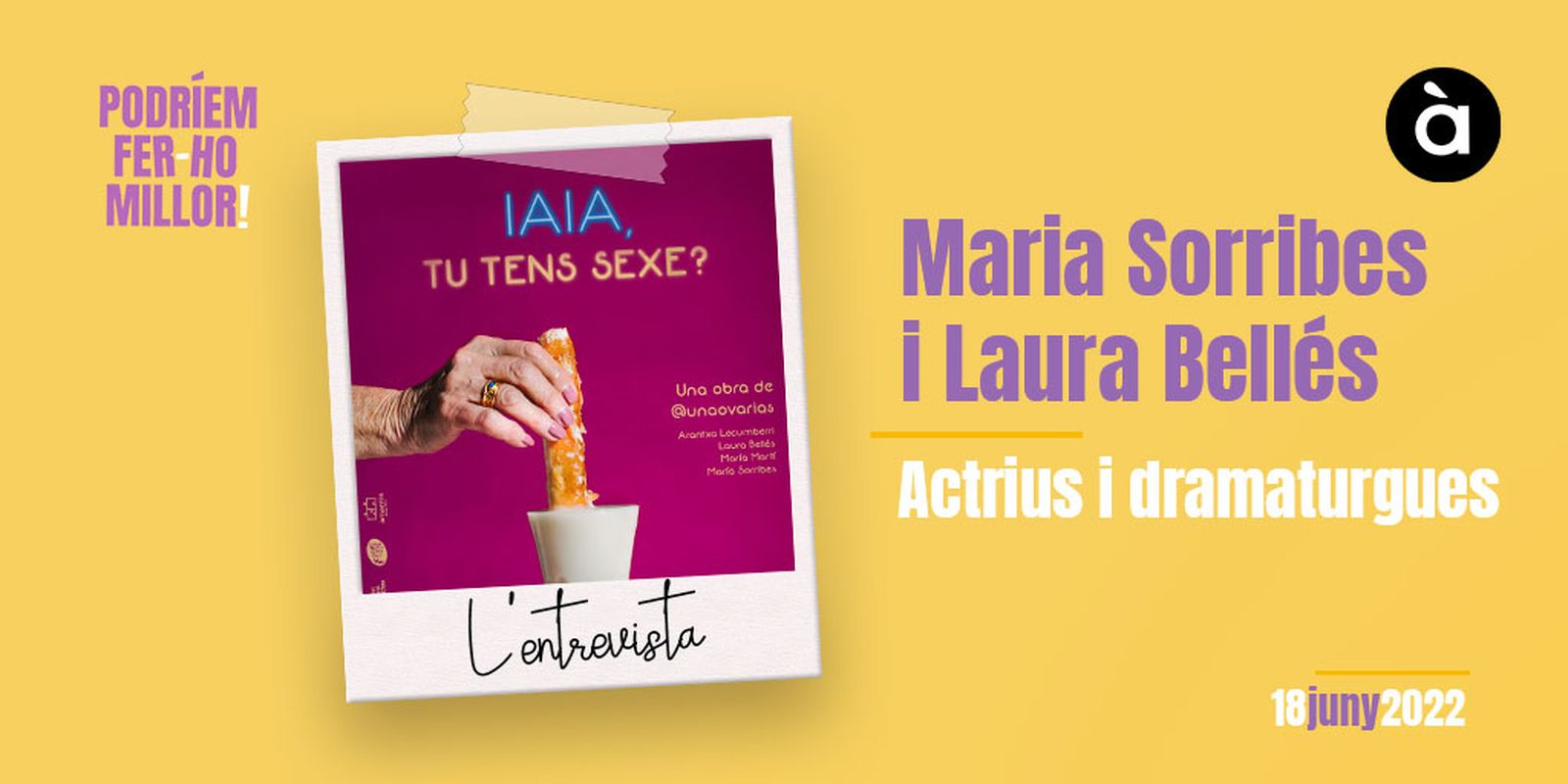 Maria Sorribes i Laura Bellés en PFHM