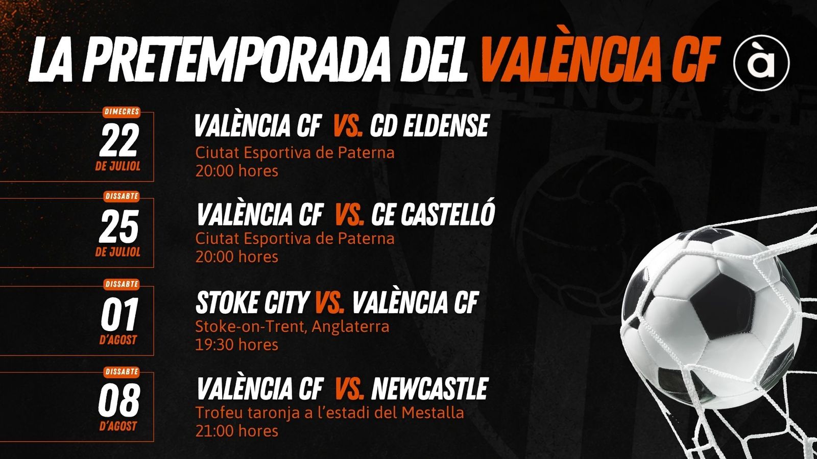 Pretemporada del Valencia CF
