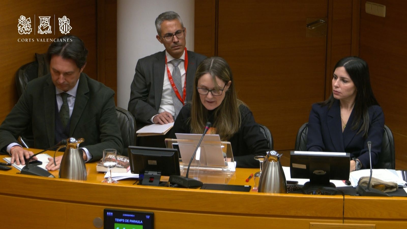 Segon dia de compareixences de víctimes de la dana a les Corts