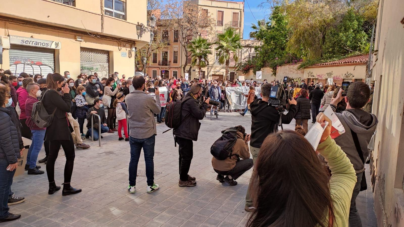 Protesta al barri de la Saïdia contra un macrocomplex hoteler