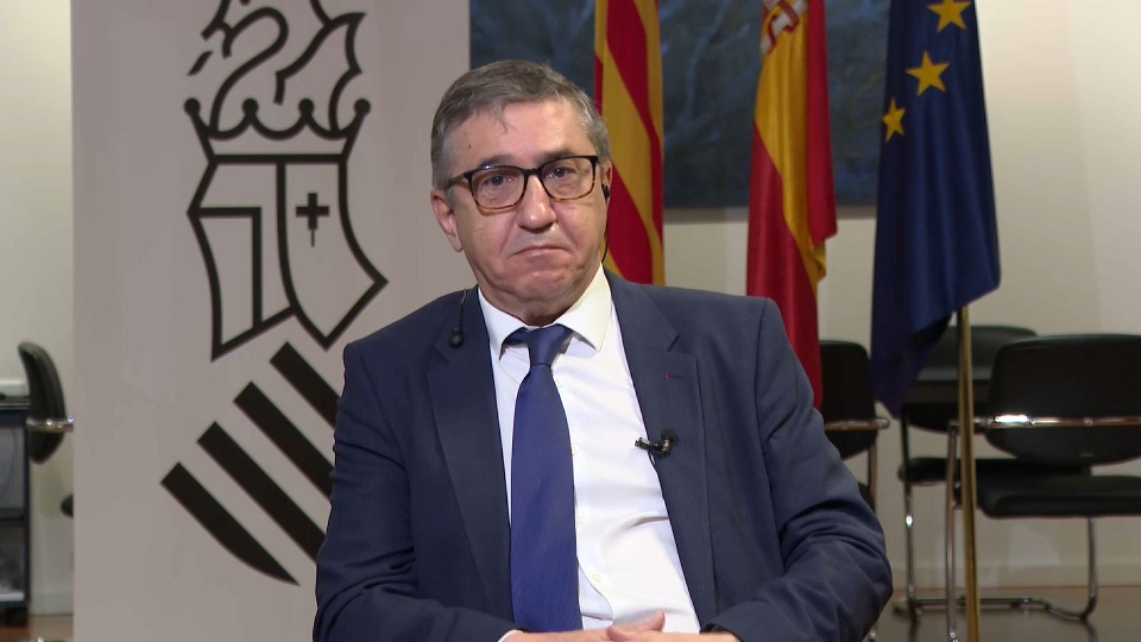 José Antonio Rovira, conseller d'Economia, Hisenda i Administració Pública