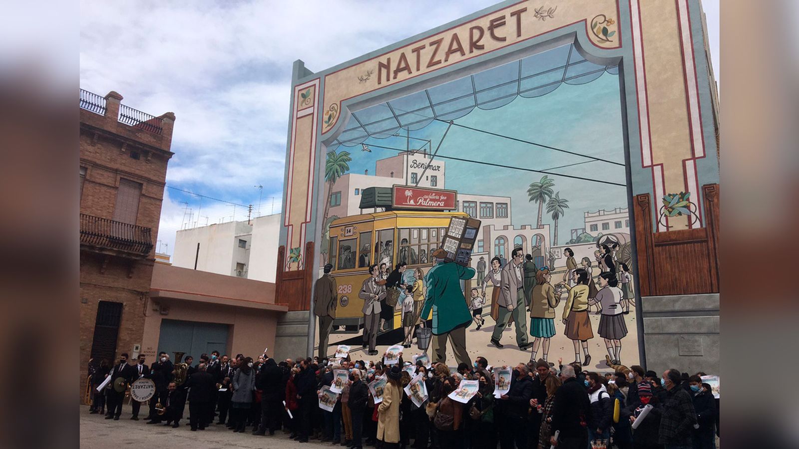 Imatge del Mural a Natzaret